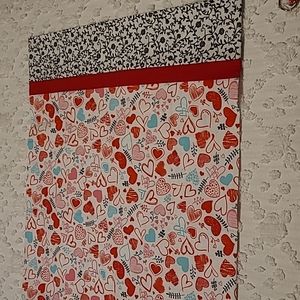 Pair of Handmade Valentine Pillowcases